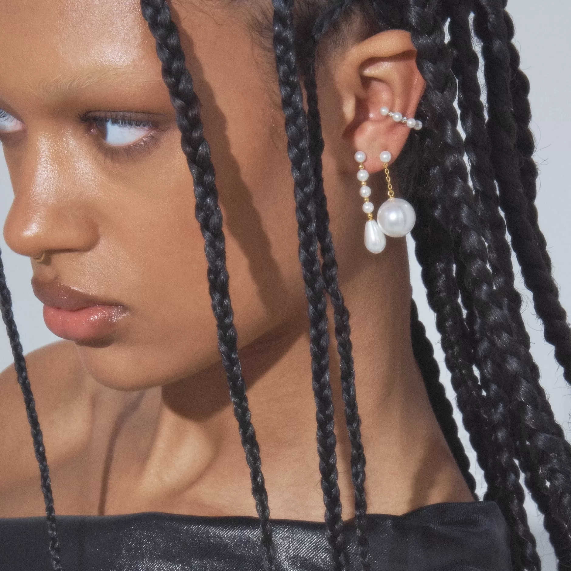 Aretes de Perlas Atta - Diseño Anissa Kermiche | Oferta Exclusiva en Joyería de Autor - Edición Limitada