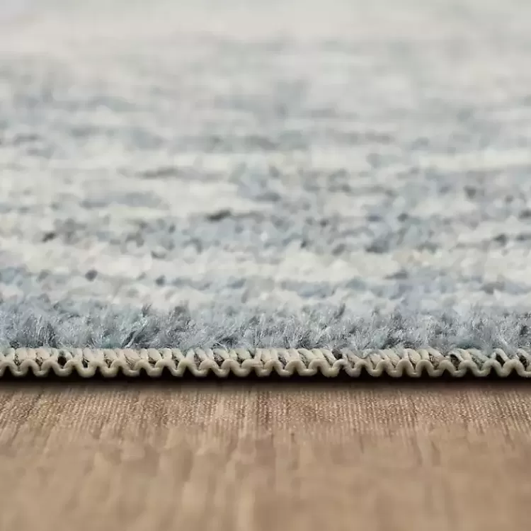 Alfombra Decorativa Blackwell para Pasillo en Azul Suave y Crema, Medidas 2x10 Pies - Diseño Elegante de Kirklands Home