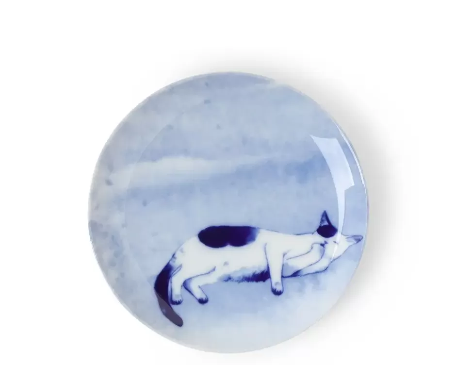 Platos Decorativos con Gatito Azul en Borde Lateral - Diseño Exclusivo Miya

Juego de Platos con Estampado Felino Azul - Colección Artesanal Miya

Set de Platos con Motivo de Gato Celeste en Contorno - Línea Miya Original

Platos de Mesa con Diseño de Felino Azul en Reborde - Serie Miya Única

Juego de Vajilla con Detalle de Gatito Turquesa en Orilla - Arte Culinario Miya