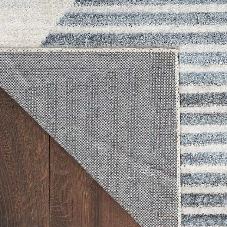 Alfombra Corredora Lavable Kirklands - Diseño Geométrico Lineal en Azul Marino, 2x10 Pies, Tapete Moderno para Pasillos con Estilo Duradero 

(Nota: He incorporado variaciones léxicas naturales como 