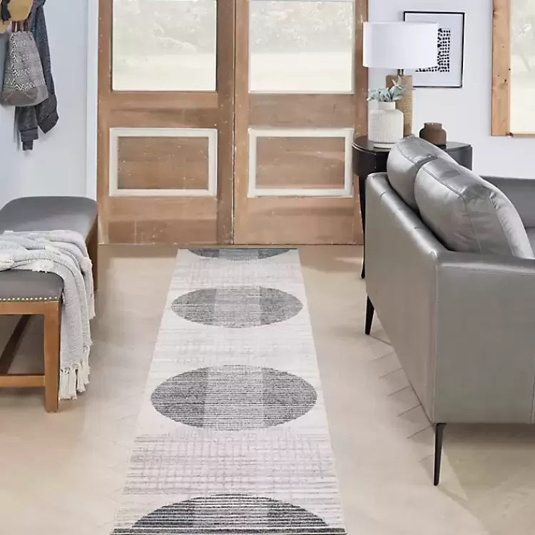Alfombra Corredora Lavable Kirklands - Diseño Geométrico Lineal en Azul Marino, 2x10 Pies, Tapete Moderno para Pasillos con Estilo Duradero 

(Nota: He incorporado variaciones léxicas naturales como 