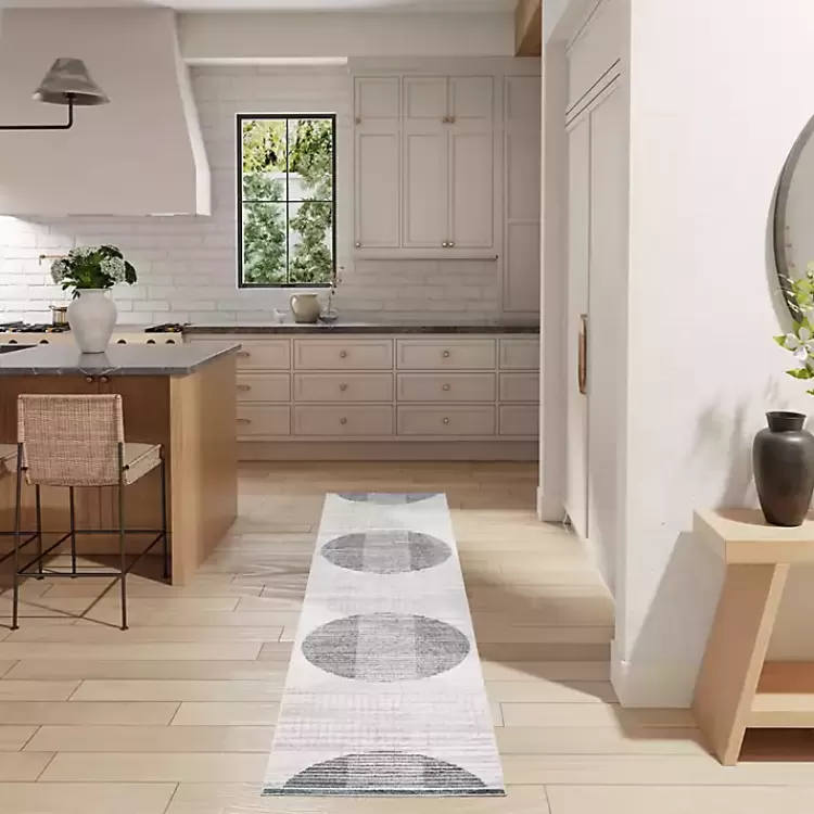 Alfombra Corredora Lavable Kirklands - Diseño Geométrico Lineal en Azul Marino, 2x10 Pies, Tapete Moderno para Pasillos con Estilo Duradero 

(Nota: He incorporado variaciones léxicas naturales como 