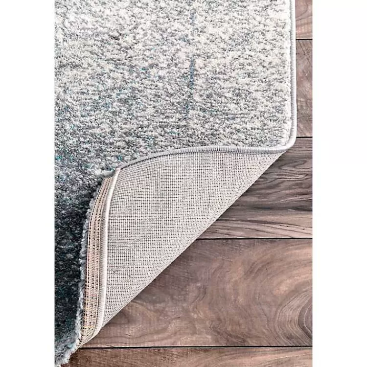 Alfombra Moderna Nora en Azul Marino con Diseño Abstracto, Medidas 5x8 Pies - Estilo Único para tu Hogar | Encuéntrala en Kirklands Home Store