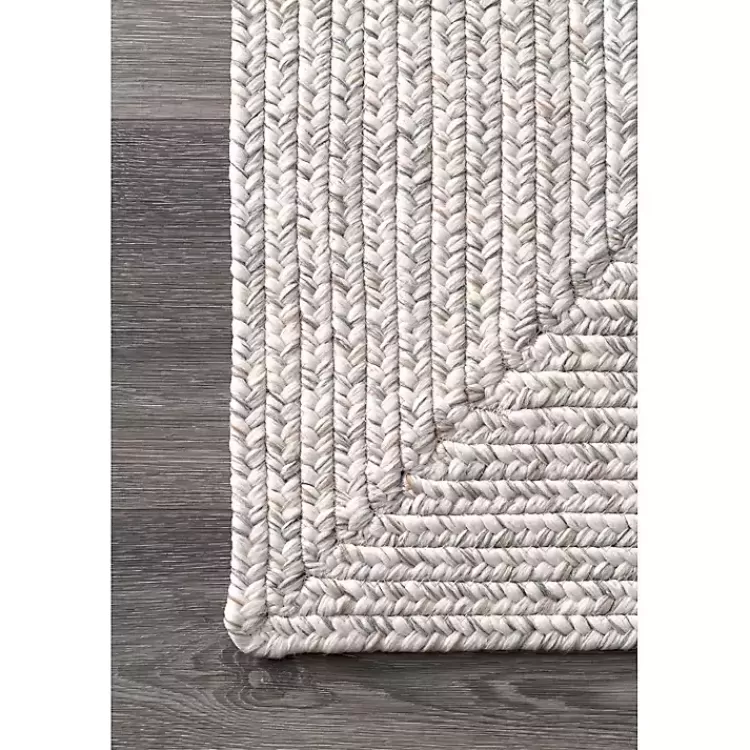 Tapete trenzado Leah para interior y exterior, diseño versátil en 5x8 pies - Alfombra decorativa resistente de Kirklands Home