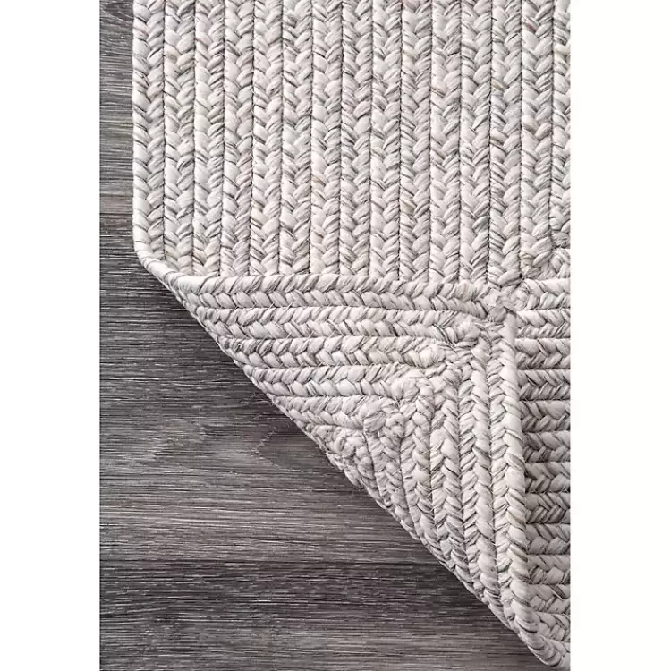 Tapete trenzado Leah para interior y exterior, diseño versátil en 5x8 pies - Alfombra decorativa resistente de Kirklands Home