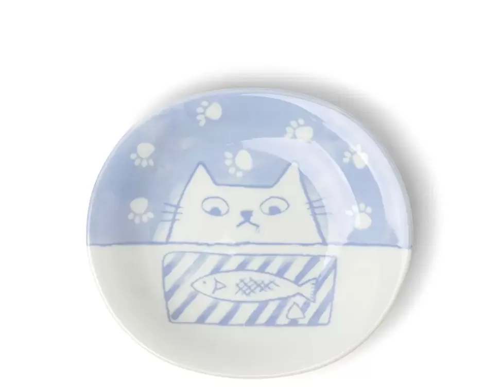 Juego de Platos Ovalados MIYA para Gatitos – Diseño Encantador, 3 Piezas para Almuerzos Divertidos