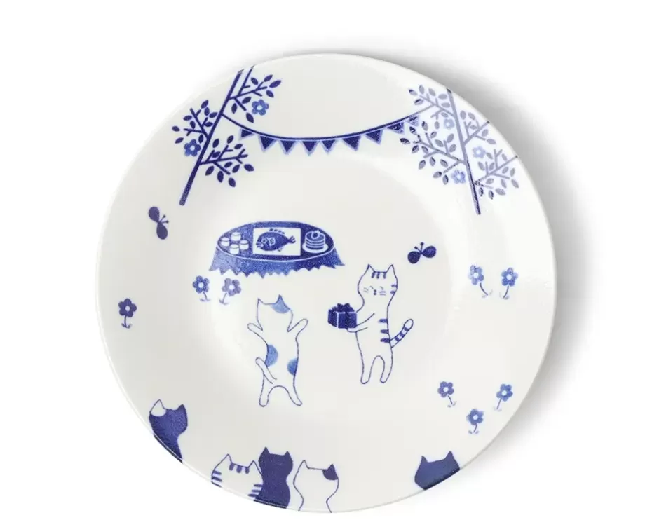 Platos Festivos para Gatitos - Diseño Exclusivo 9.5