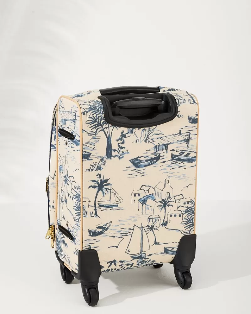 Maleta de Viaje Tommy Bahama 20 Pulgadas con Ruedas - Equipaje Elegante para Mujer, Práctica y Estilosa