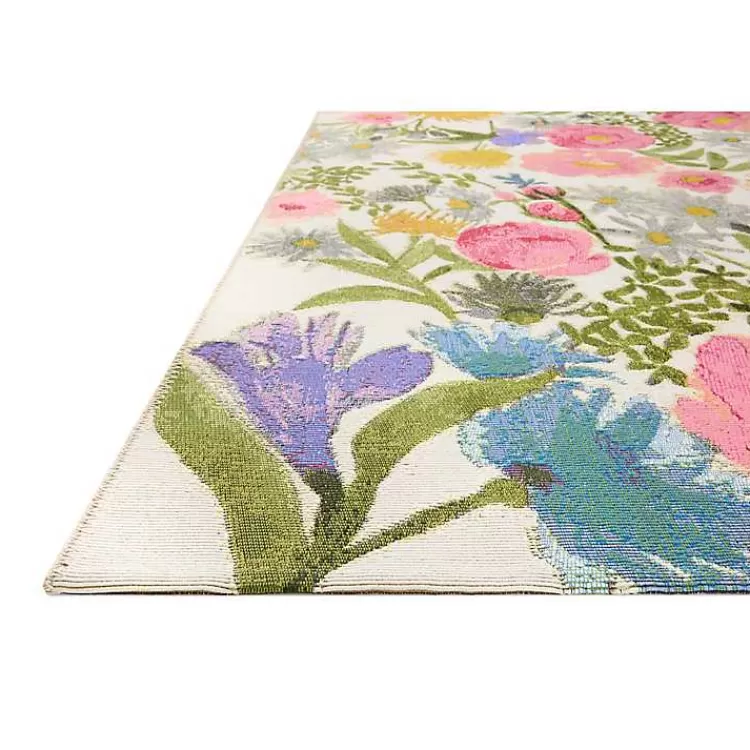 Alfombra Elegante para Jardín Daylight Party - Uso Interior/Exterior 2.7x1.8m | Diseño Duradero Kirklands Home | Oferta Exclusiva en Decoración de Exteriores