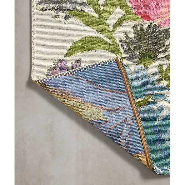 Alfombra Elegante para Jardín Daylight Party - Uso Interior/Exterior 2.7x1.8m | Diseño Duradero Kirklands Home | Oferta Exclusiva en Decoración de Exteriores