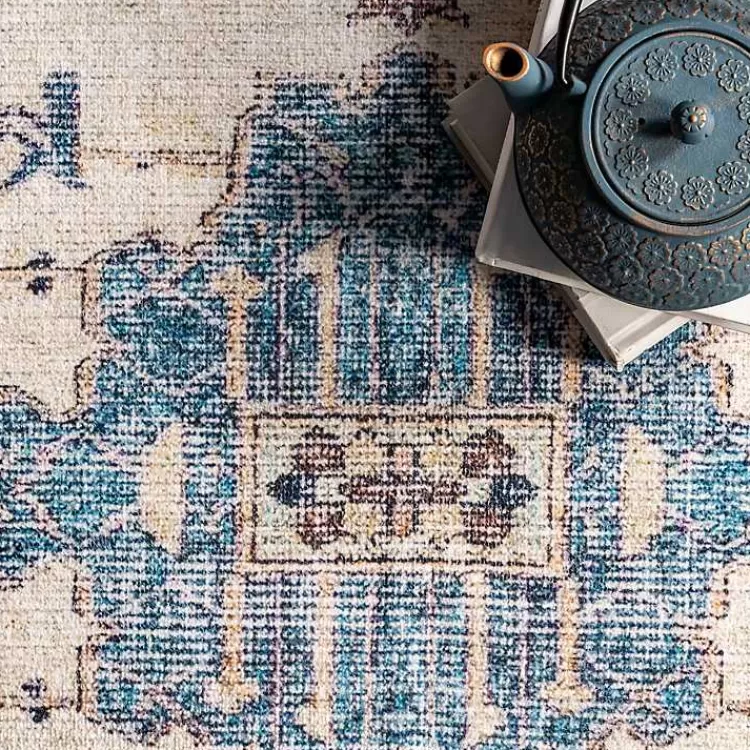 Alfombra Lavable Eleanor Medallion 1.80x2.40m - Diseño Clásico con Descuento Exclusivo de Kirklands