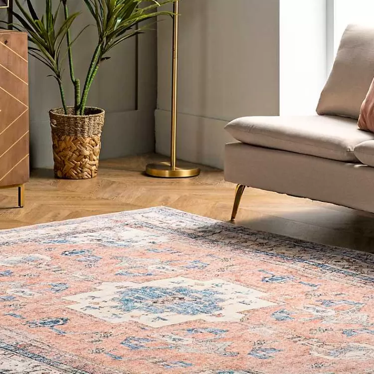 Alfombra Lavable Eleanor Medallion 1.80x2.40m - Diseño Clásico con Descuento Exclusivo de Kirklands