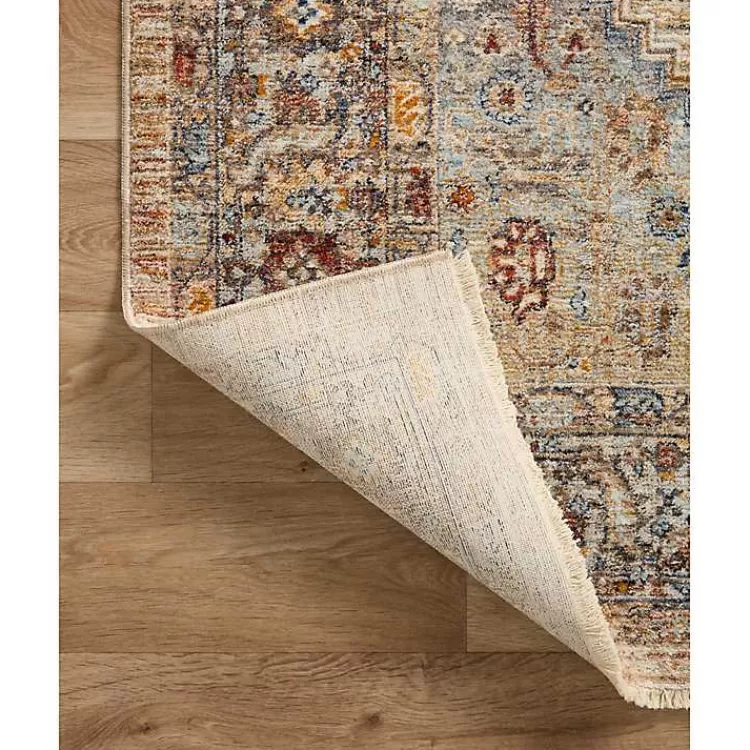 Alfombra Elegante Florence Atardecer con Medallón - Tamaño 2.10x3.00 metros | Oferta Exclusiva Kirkland's Home