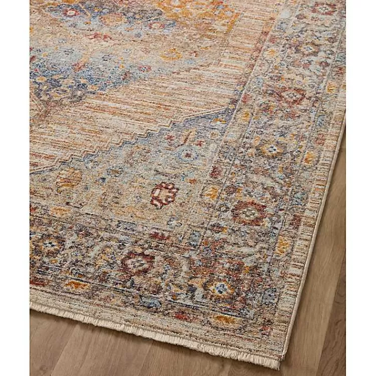Alfombra Elegante Florence Atardecer con Medallón - Tamaño 2.10x3.00 metros | Oferta Exclusiva Kirkland's Home