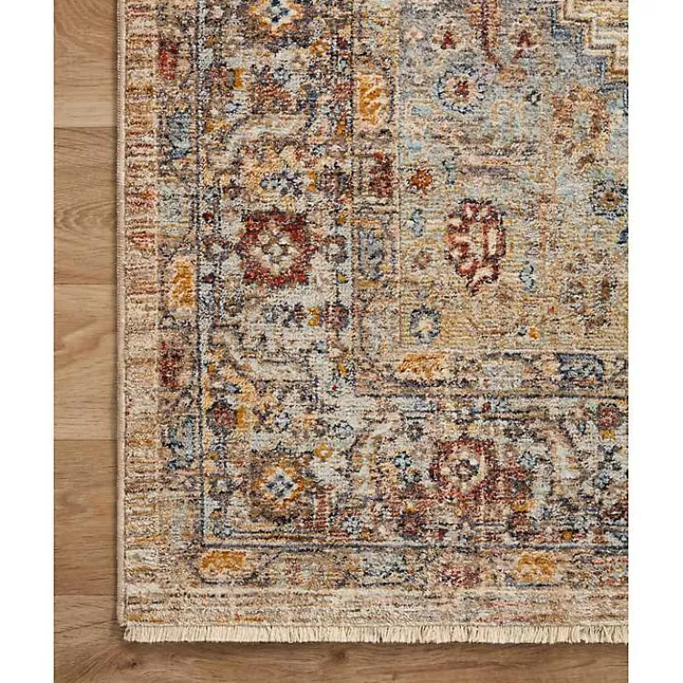 Alfombra Elegante Florence Atardecer con Medallón - Tamaño 2.10x3.00 metros | Oferta Exclusiva Kirkland's Home