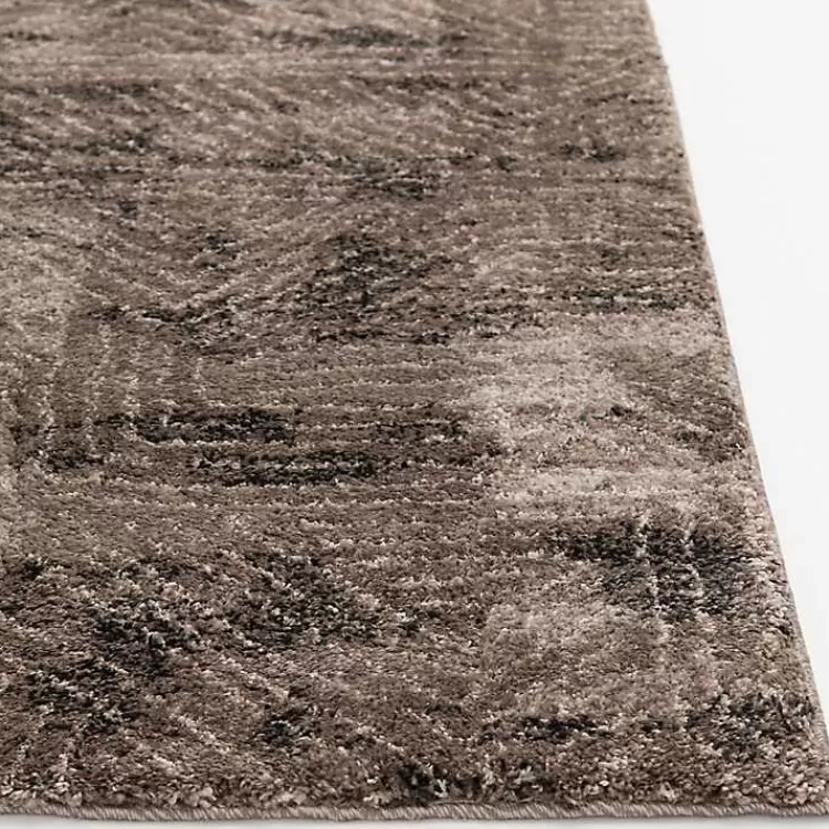 ¡Oferta Relámpago! Alfombra Moderna Kourt con Diseño Geométrico - Tamaño 2x7 Pies | Colección Exclusiva Kirklands