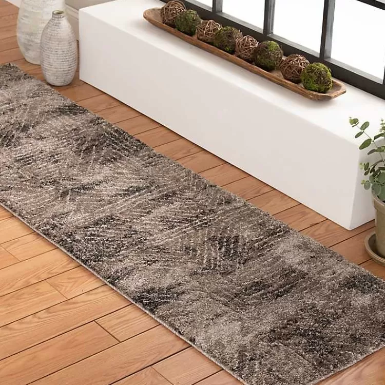 ¡Oferta Relámpago! Alfombra Moderna Kourt con Diseño Geométrico - Tamaño 2x7 Pies | Colección Exclusiva Kirklands