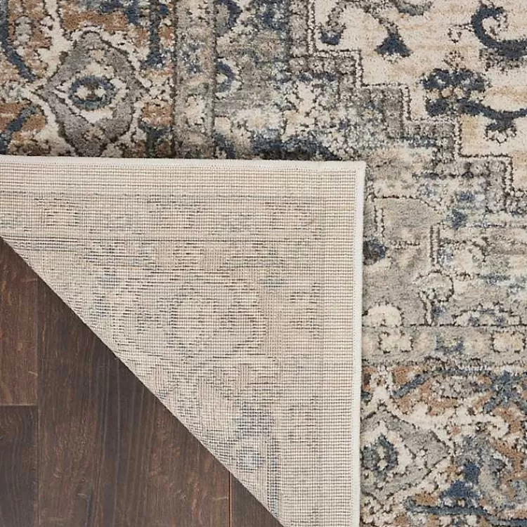 Alfombra Decorativa Nadia Medallion en Marfil - 2x4 Pies | Diseño Elegante para Hogar Kirklands - Oferta Exclusiva