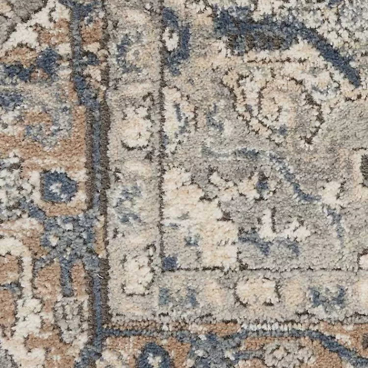 Alfombra Decorativa Nadia Medallion en Marfil - 2x4 Pies | Diseño Elegante para Hogar Kirklands - Oferta Exclusiva