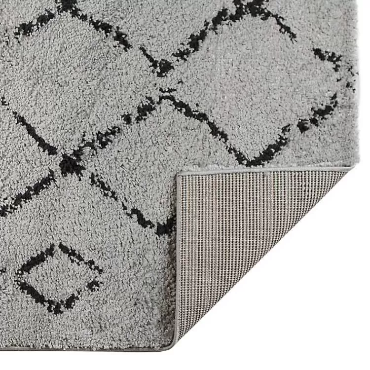 Tapete Moderno Rayado con Diseño Diamante - Medidas 1.50x2.40 metros - Perfecto para Salas y Dormitorios | Oferta Exclusiva Kirklands - Estilo Contemporáneo para Tu Hogar