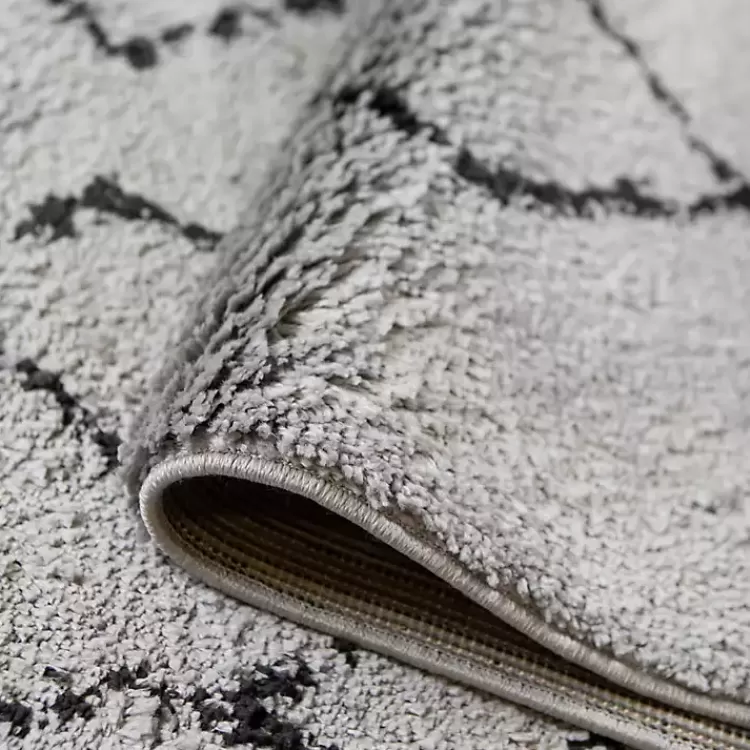 Tapete Moderno Rayado con Diseño Diamante - Medidas 1.50x2.40 metros - Perfecto para Salas y Dormitorios | Oferta Exclusiva Kirklands - Estilo Contemporáneo para Tu Hogar