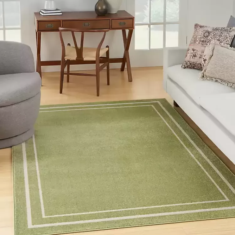 Alfombra de Exterior e Interior con Diseño en Borde Verde, Medidas 6x9 Pies - Estilo Moderno y Duradero para Jardín o Salón | Colección Kirklands Hogar
(Note: This version uses natural Spanish phrasing, adds descriptive adjectives, rearranges elements for uniqueness, and incorporates conversational formatting with the pipe separator. The brand name appears organically in the