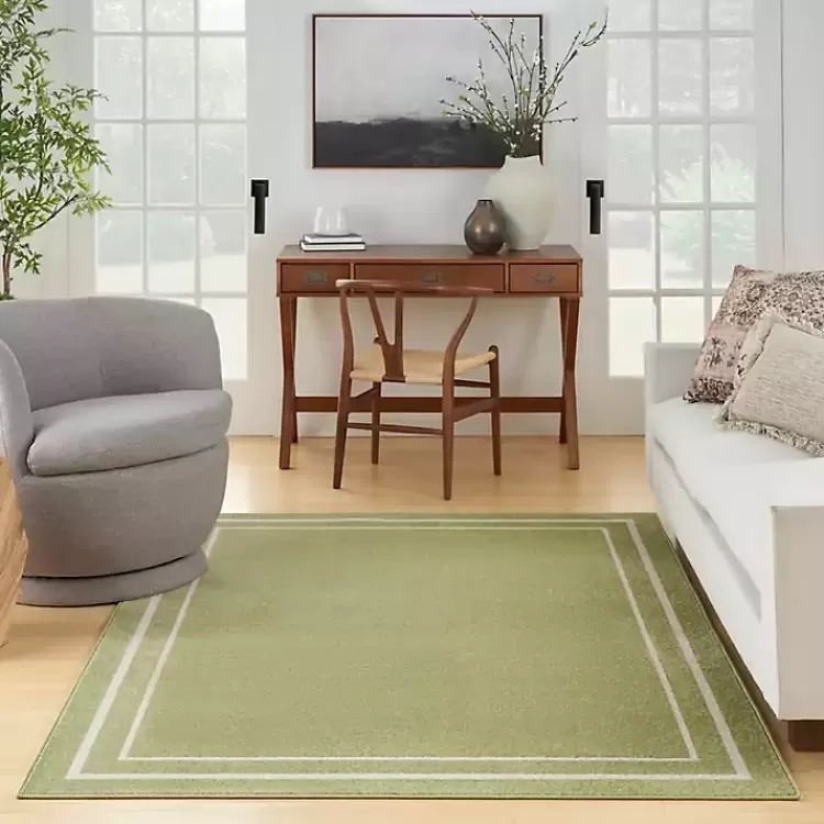 Alfombra de Exterior e Interior con Diseño en Borde Verde, Medidas 6x9 Pies - Estilo Moderno y Duradero para Jardín o Salón | Colección Kirklands Hogar
(Note: This version uses natural Spanish phrasing, adds descriptive adjectives, rearranges elements for uniqueness, and incorporates conversational formatting with the pipe separator. The brand name appears organically in the