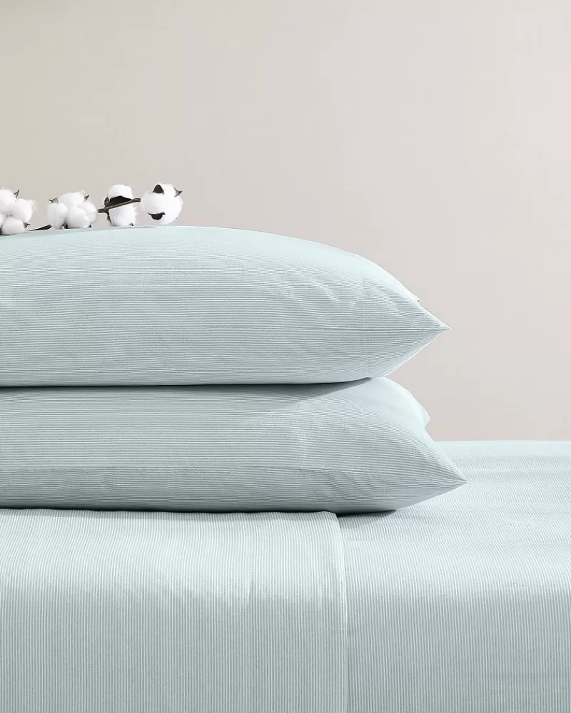 Tommy Bahama Juego de Sábanas King Size - Algodón Premium con Estilo Tropical Islas Cays, Diseño Exclusivo para Descanso Caribeño