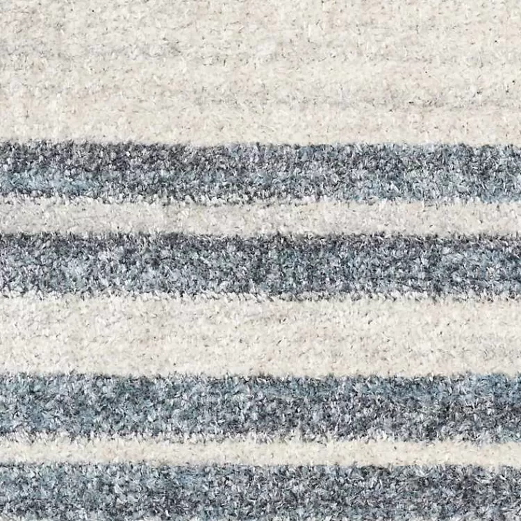 Alfombra Acogedora Lavable con Diseño de Esferas Rayadas - Tamaño 6x9 Pies, Color Marfil | Oferta Exclusiva Kirklands Home
