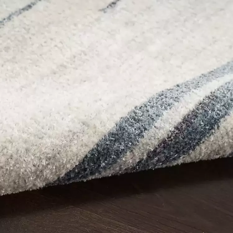Alfombra Acogedora Lavable con Diseño de Esferas Rayadas - Tamaño 6x9 Pies, Color Marfil | Oferta Exclusiva Kirklands Home