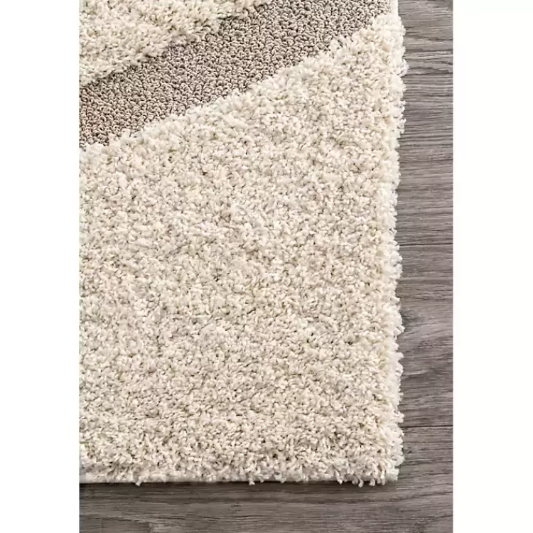Alfombra Decorativa Carolyn - Diseño Swirl en Marfil 5x8 Pies | Oferta Especial en Kirklands Home