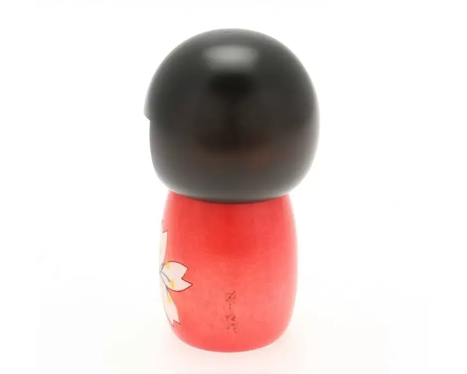 Muñecas Coleccionables Kokeshi Artesanales - Diseño Exclusivo Asuka Sakura por Compañía MIYA