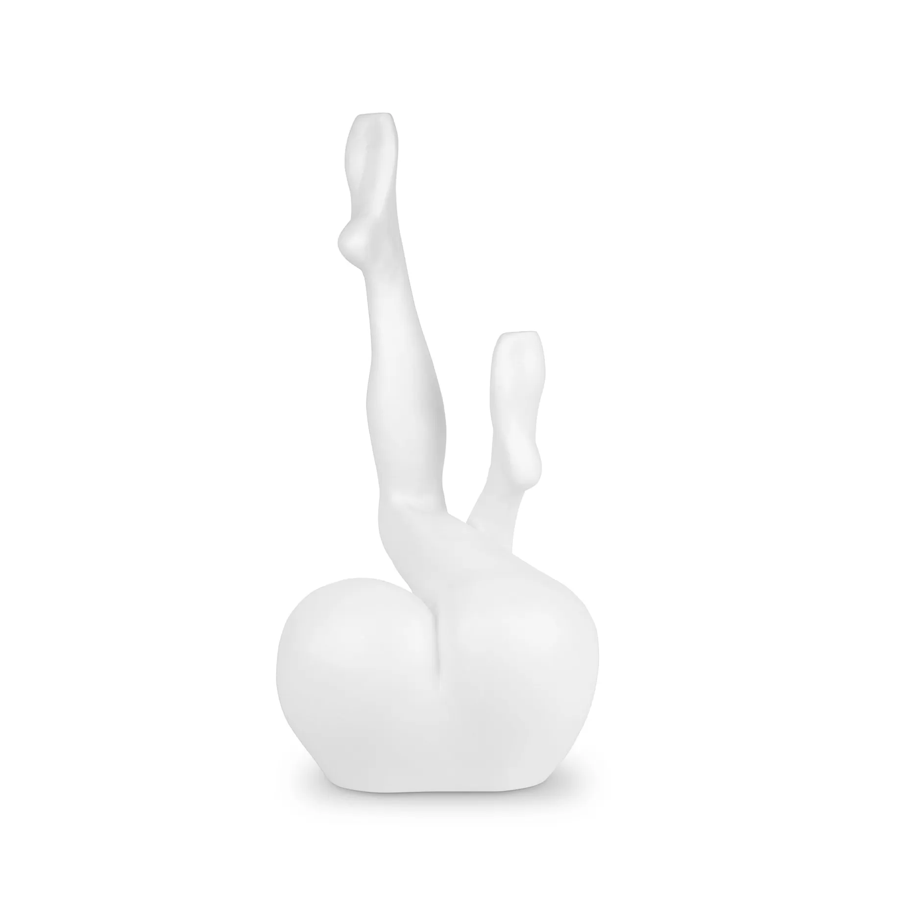 Estatuilla Decorativa Legs 11 de Anissa Kermiche - Blanco Inmaculado | Colección Limitada