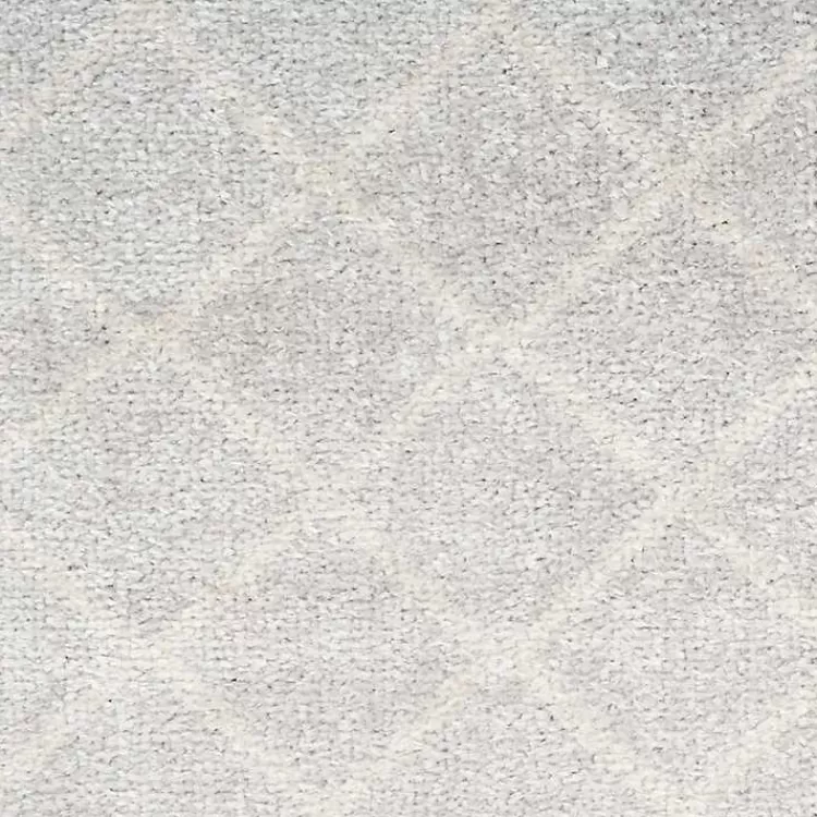 Alfombra decorativa lavable estilo marroquí en tonos claros - Tapiz corredor 2.4x3.6 metros para pasillos - Diseño exclusivo de Kirklands Home Collection