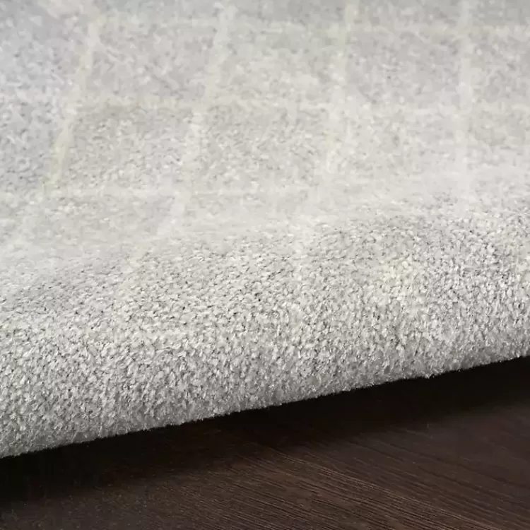 Alfombra decorativa lavable estilo marroquí en tonos claros - Tapiz corredor 2.4x3.6 metros para pasillos - Diseño exclusivo de Kirklands Home Collection