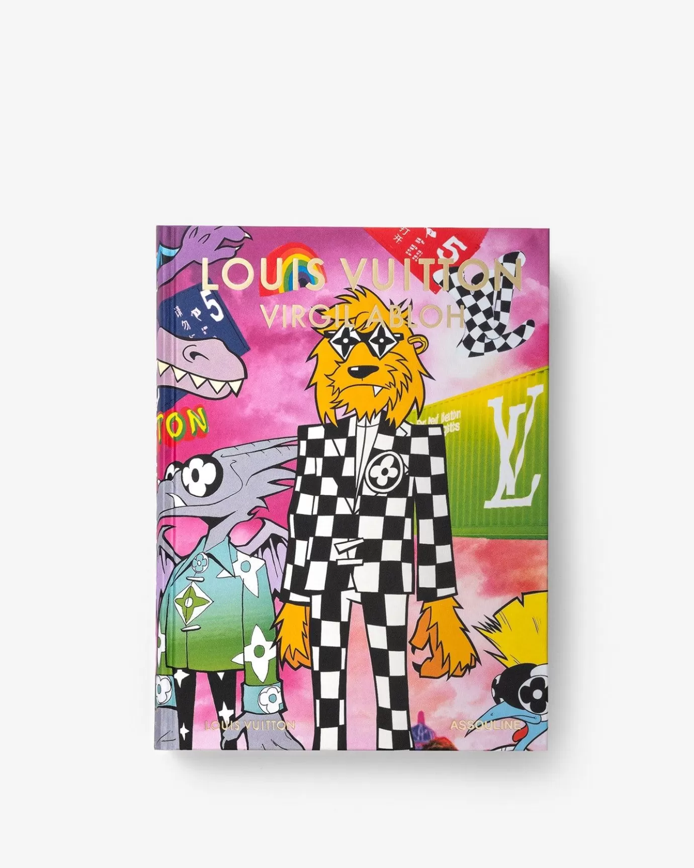 ASSOULINE: Moda Contemporánea · Edición Especial Virgil Abloh para Louis Vuitton con Portada de Arte Animado Retro