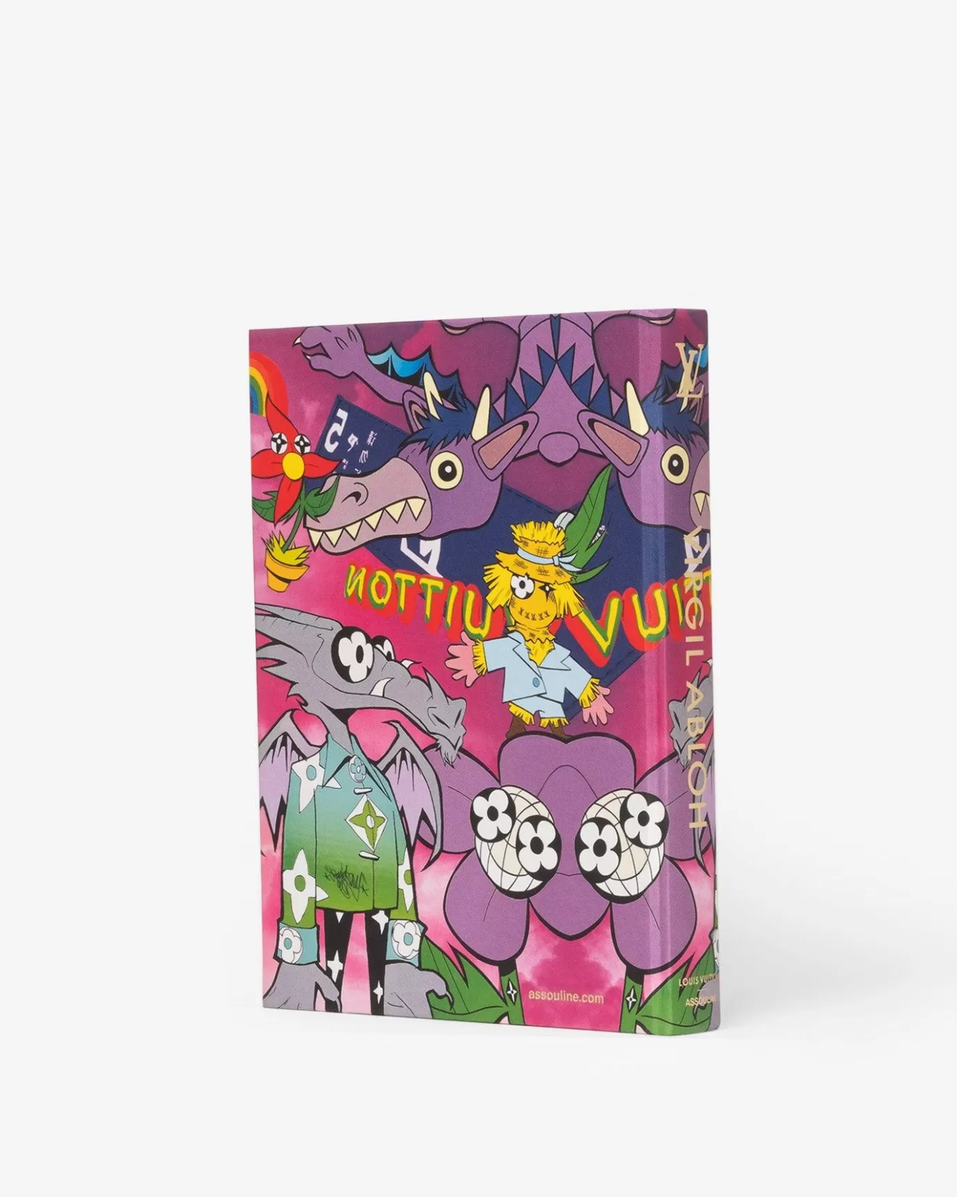 ASSOULINE: Moda Contemporánea · Edición Especial Virgil Abloh para Louis Vuitton con Portada de Arte Animado Retro