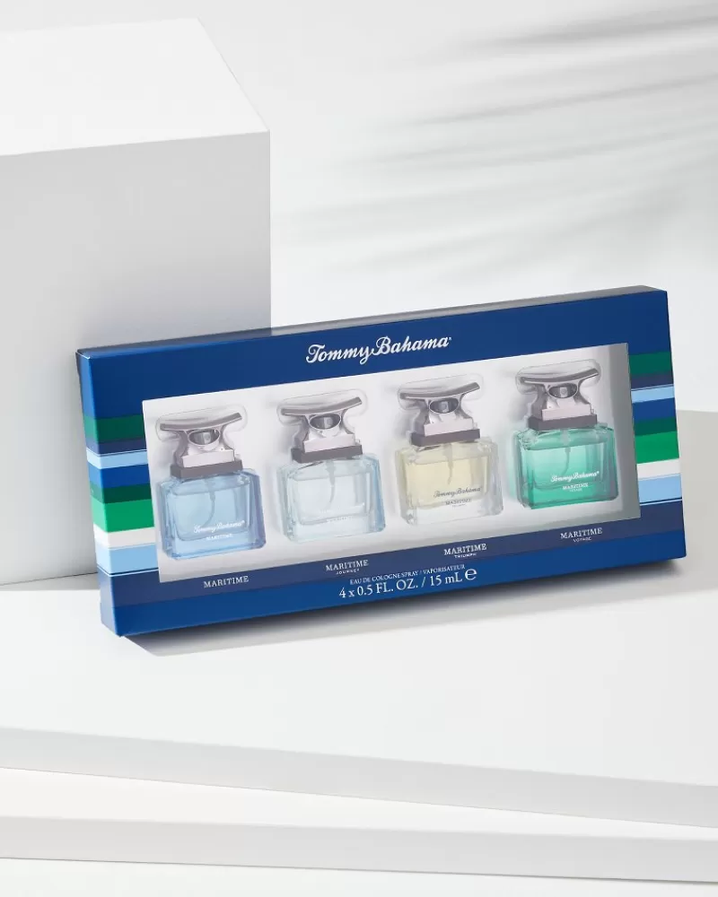 Tommy Bahama Estuche de Viaje Colección Náutica - Set Premium para Hombre con Accesorios Esenciales