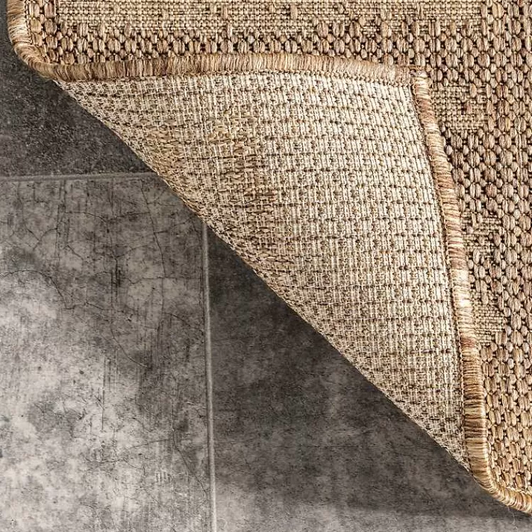 Alfombra Exterior Marti con Franjas Decorativas - Tamaño 1.50x2.40m para Terraza o Jardín | Diseño Moderno y Resistente | Colección Verano Kirklands