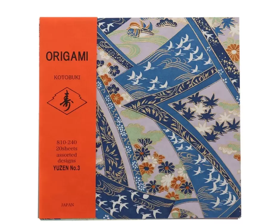 Papel Origami MIYA Premium - 15cm de Diseño (Surtido Artístico en Colores Vivos) para Creaciones Profesionales
