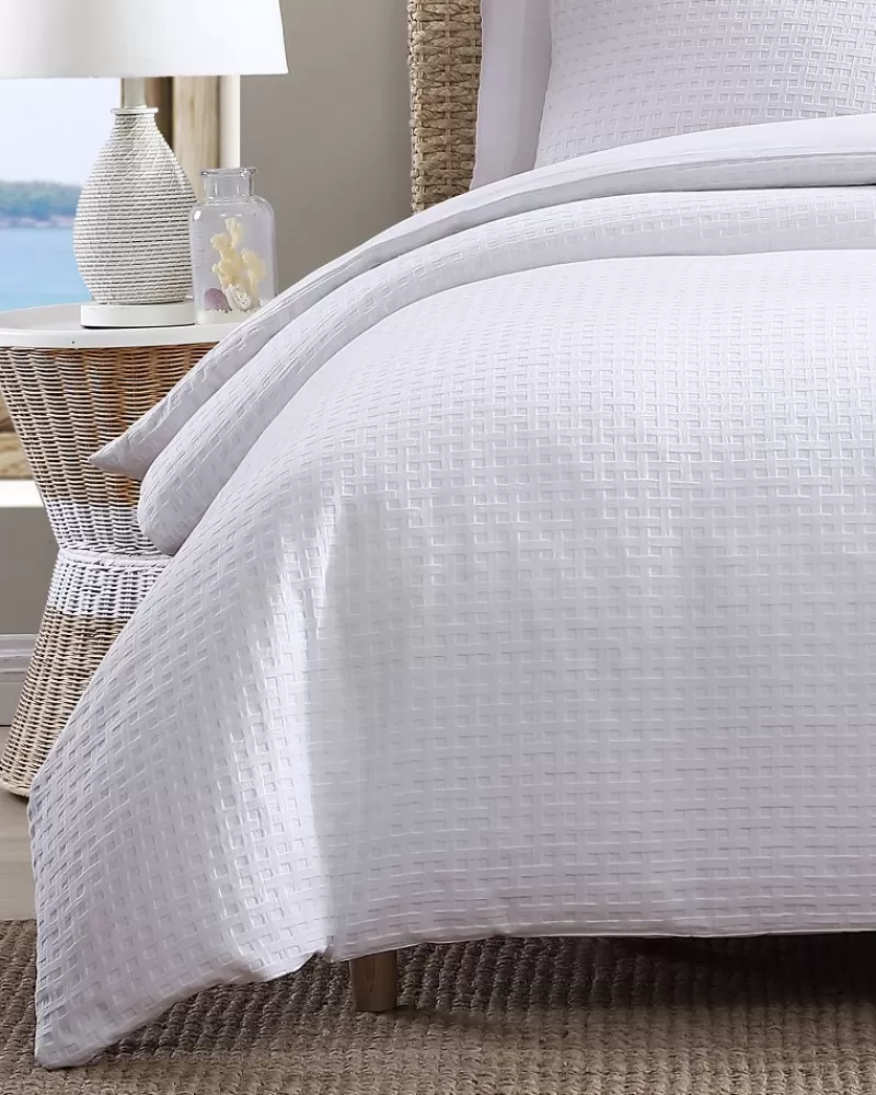 Tommy Bahama Juego de Cama King Premium - Edredón + Accesorios (3 Piezas)