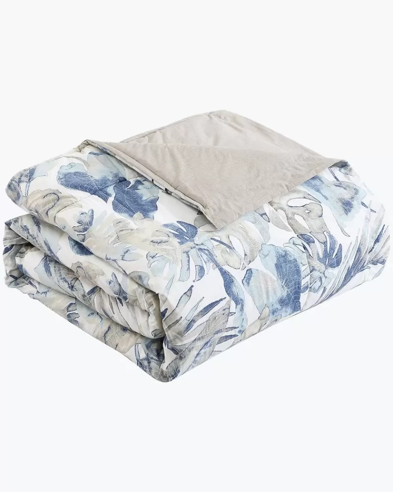 Juego de Edredón King Tommy Bahama - Colección Raw Coast con 5 Piezas, Diseño Exclusivo para Descanso Premium