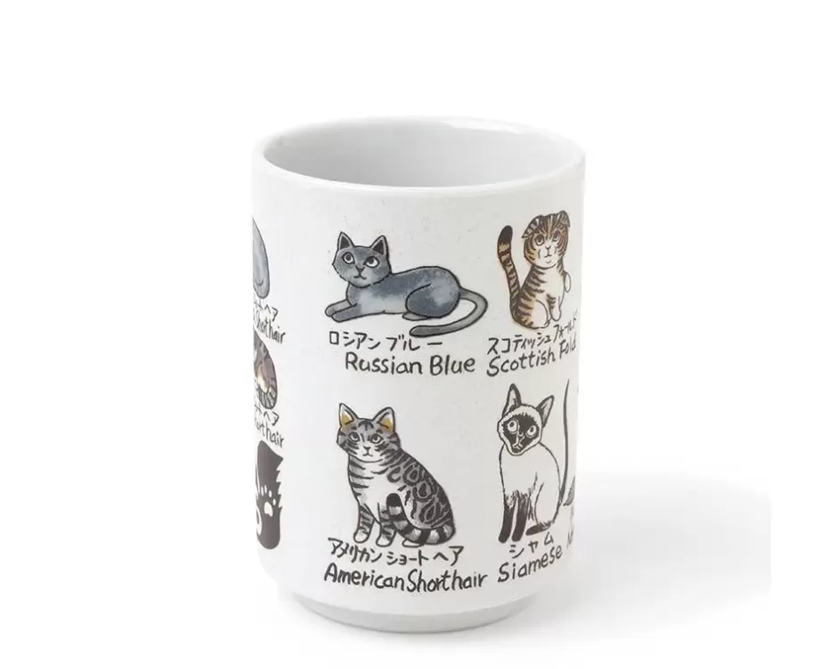 Tazas de Té con Diseño de Gatitos Juguetones - Colección Exclusiva MIYA