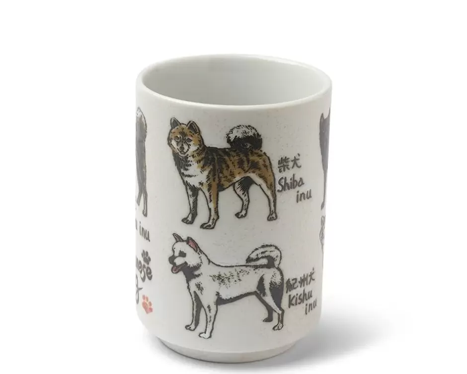 Tazas Artesanales MIYA - Colección Exclusiva con Diseño Japonés de Perros