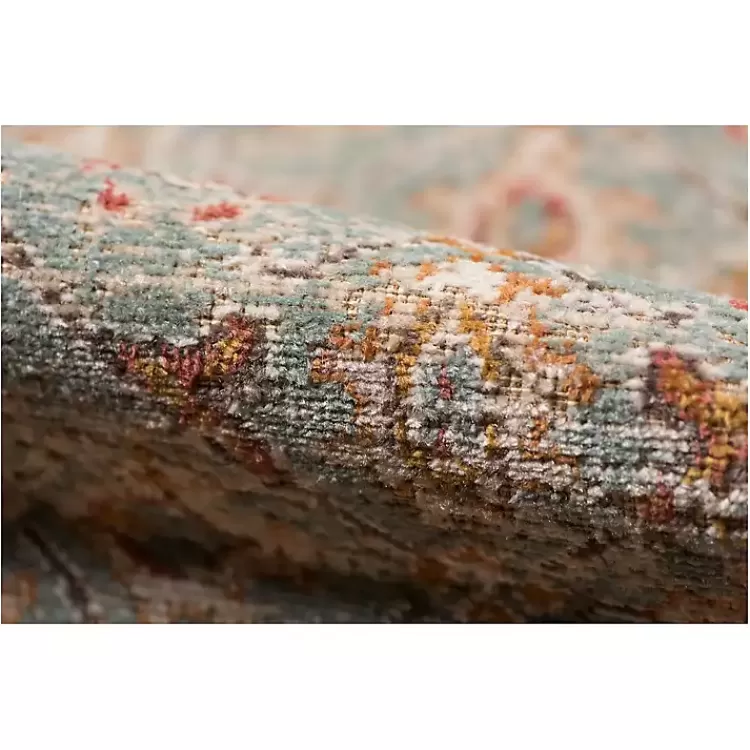 Banda Decorativa Turquesa Eaton con Bordes - Oferta Exclusiva en Hogar y Estilo Kirklands
