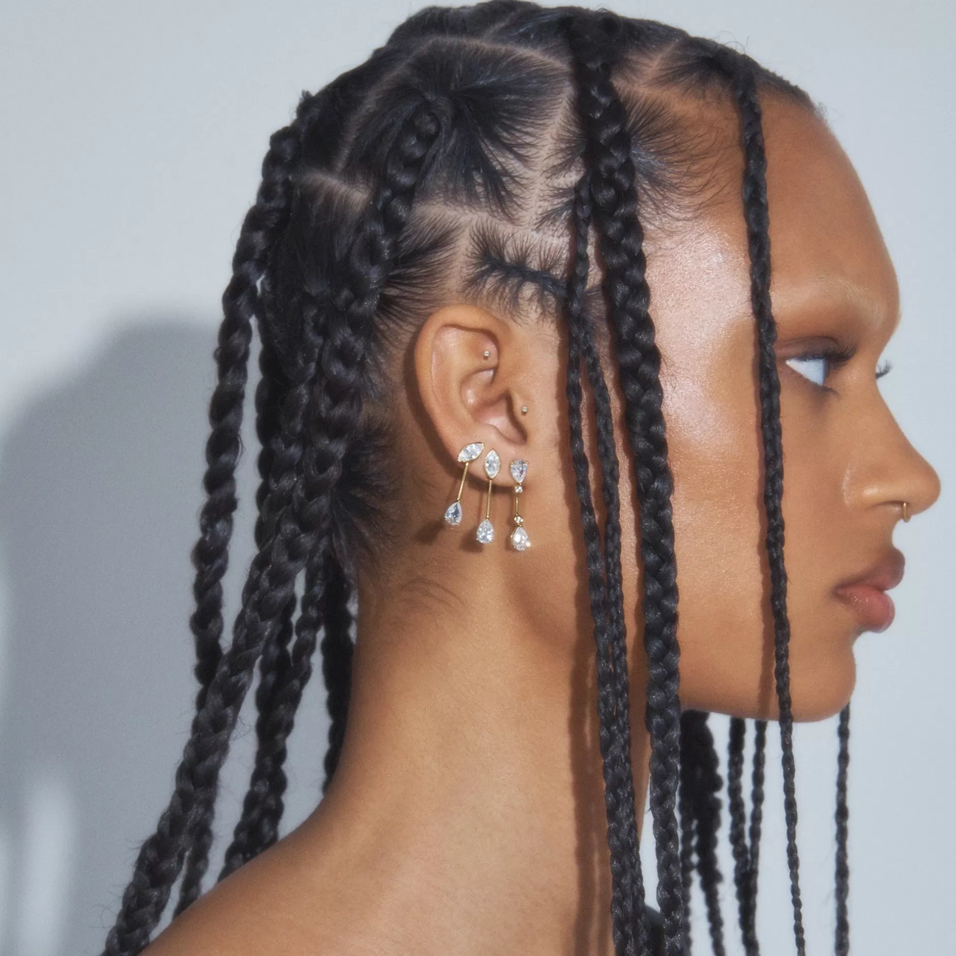 Aretes Doble Cara de Anissa Kermiche - Diseño Exclusivo y Precio Accesible