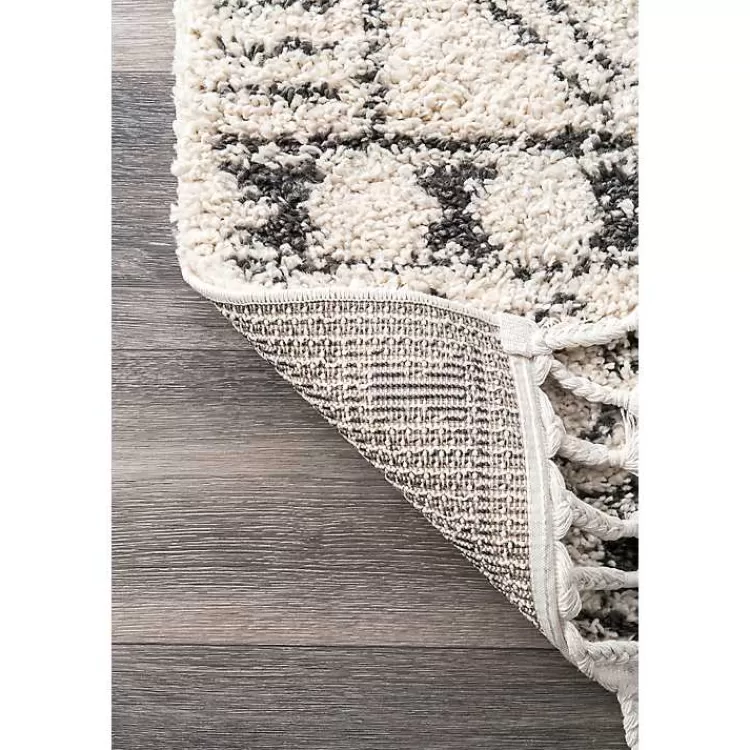 Alfombra Artesanal Marroquí con Flecos Tribales 160x230 cm - Diseño Boho Chic para Salón o Dormitorio | Estilo Étnico Auténtico · Oferta Especial en Decoración Hogar Kirklands