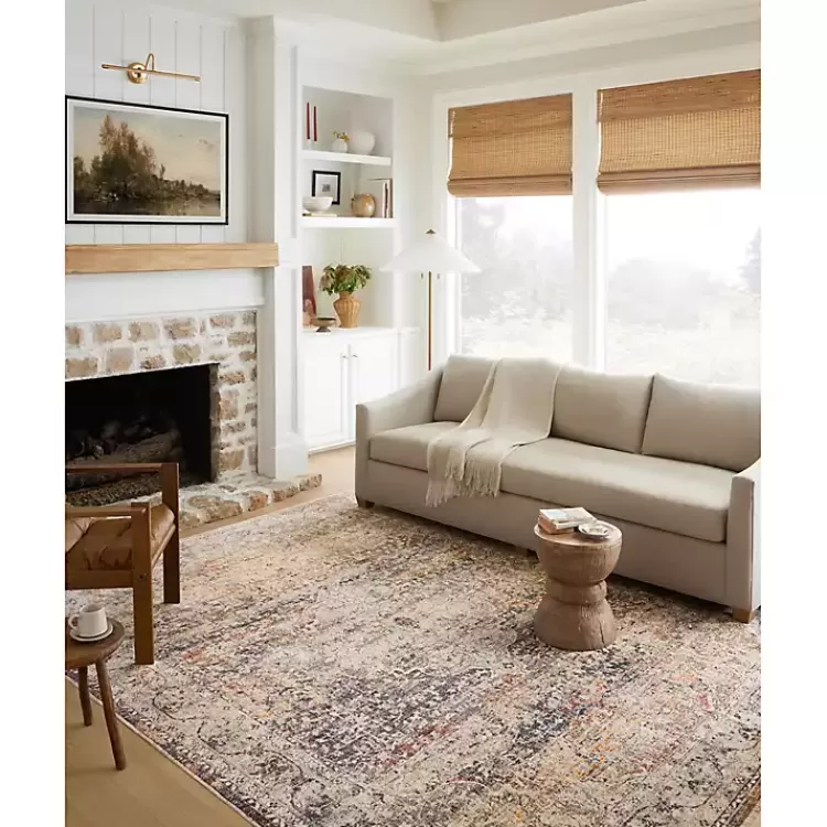 Alfombra Lucca en tonos cálidos neutros - 1.80x2.70 metros para living, diseño moderno acogedor de la colección premium Kirklands Home 

（：，，，，，）