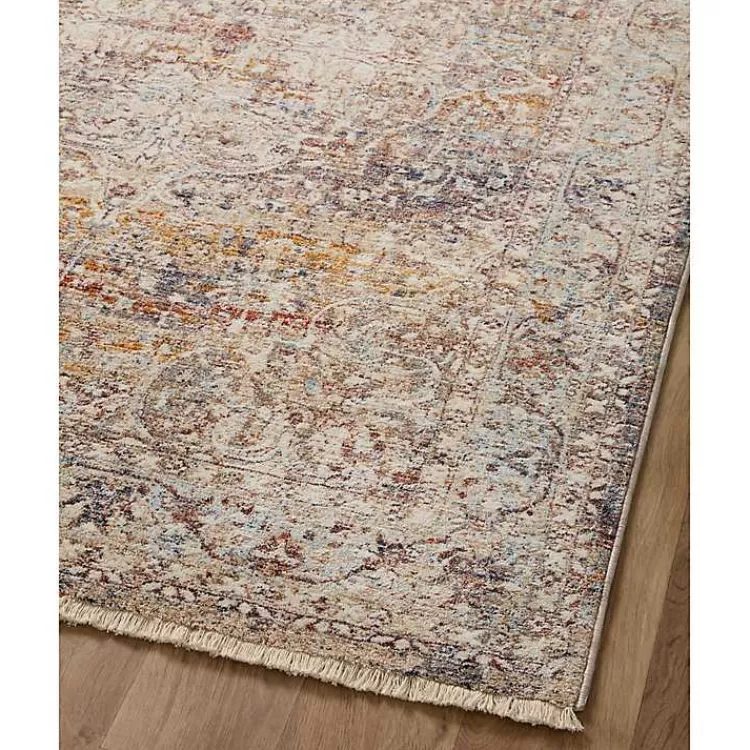 Alfombra Lucca en tonos cálidos neutros - 1.80x2.70 metros para living, diseño moderno acogedor de la colección premium Kirklands Home 

（：，，，，，）