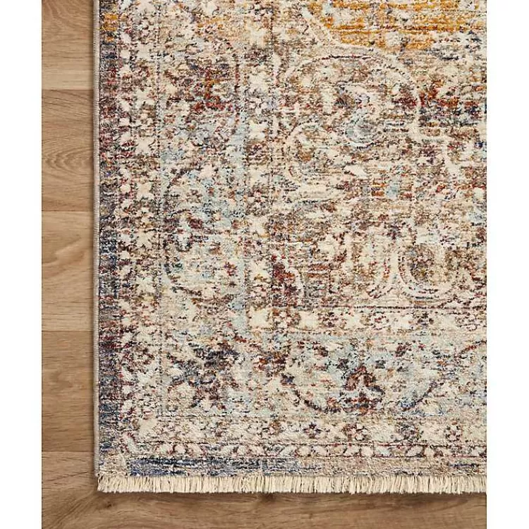 Alfombra Lucca en tonos cálidos neutros - 1.80x2.70 metros para living, diseño moderno acogedor de la colección premium Kirklands Home 

（：，，，，，）